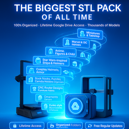 ultimate STL pack

The Biggest STL Pack

tabletop miniatures STL

STL pack with updates

STL files for makers

STL files bundle

Star Wars style STL pack

puzzles STL files

premium STL pack

organized STL library

organized 3D model pack

mega STL bundle

Marvel style STL models

lifetime STL access

huge 3D model bundle

Google Drive STL access

download STL files

digital STL bundle

DC inspired STL files

cutting machine designs

cosplay STL files

cosplay helmet STL

CNC router STL pack

book nook STL 